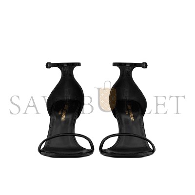 YSL OPYUM SANDALS IN PATENT LEATHER 5576791TV1A1000 YSL OPYUM SANDALS IN PATENT LEATHER 5576791TV1A1000